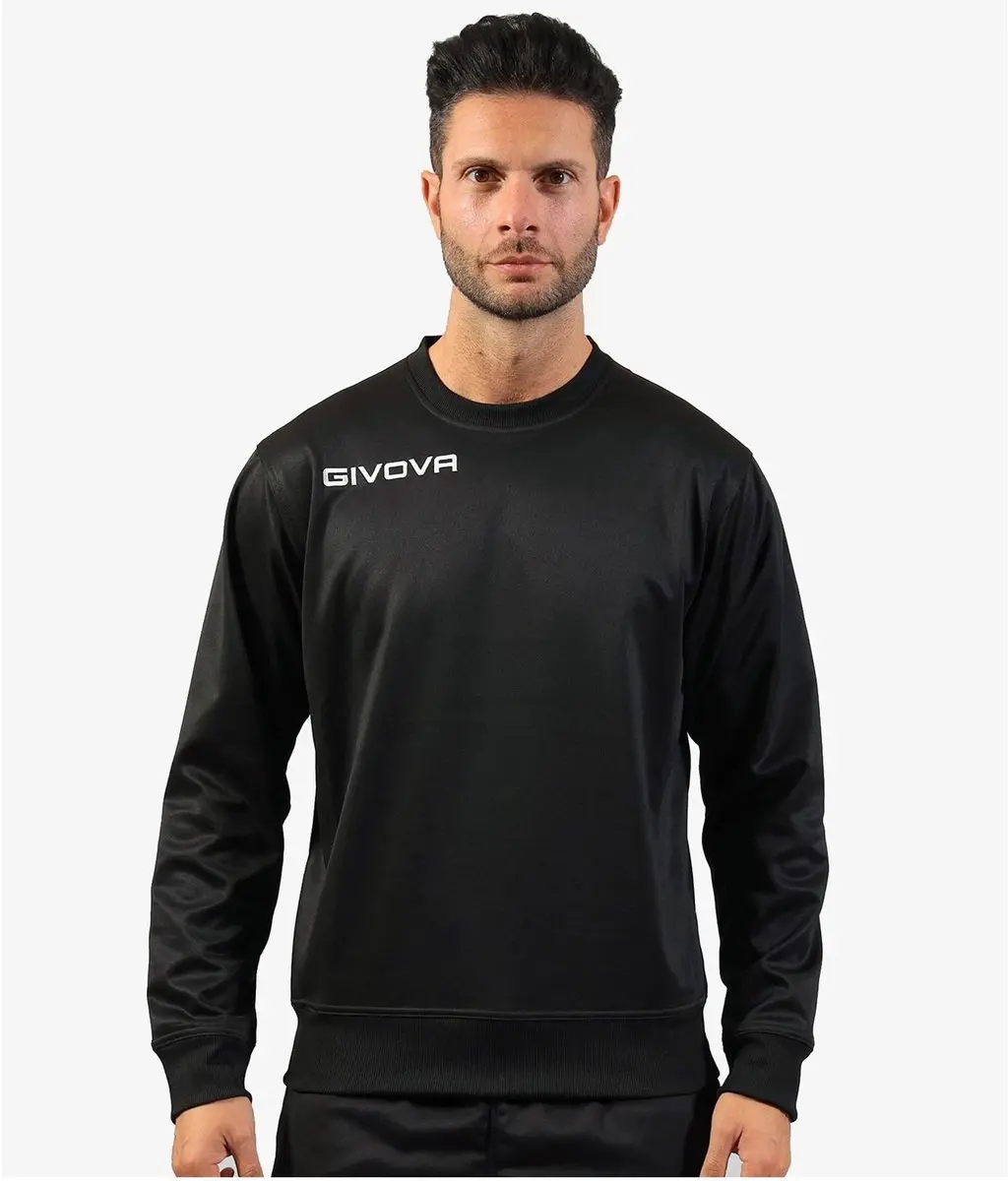 Givova One Cuello Redondo Sweat-shirt Black