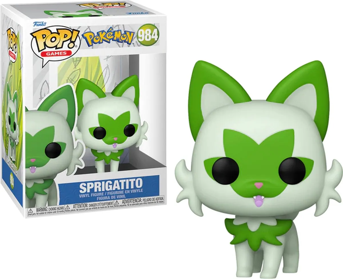 Funko Pop Games Pokémon Sprigatito #984