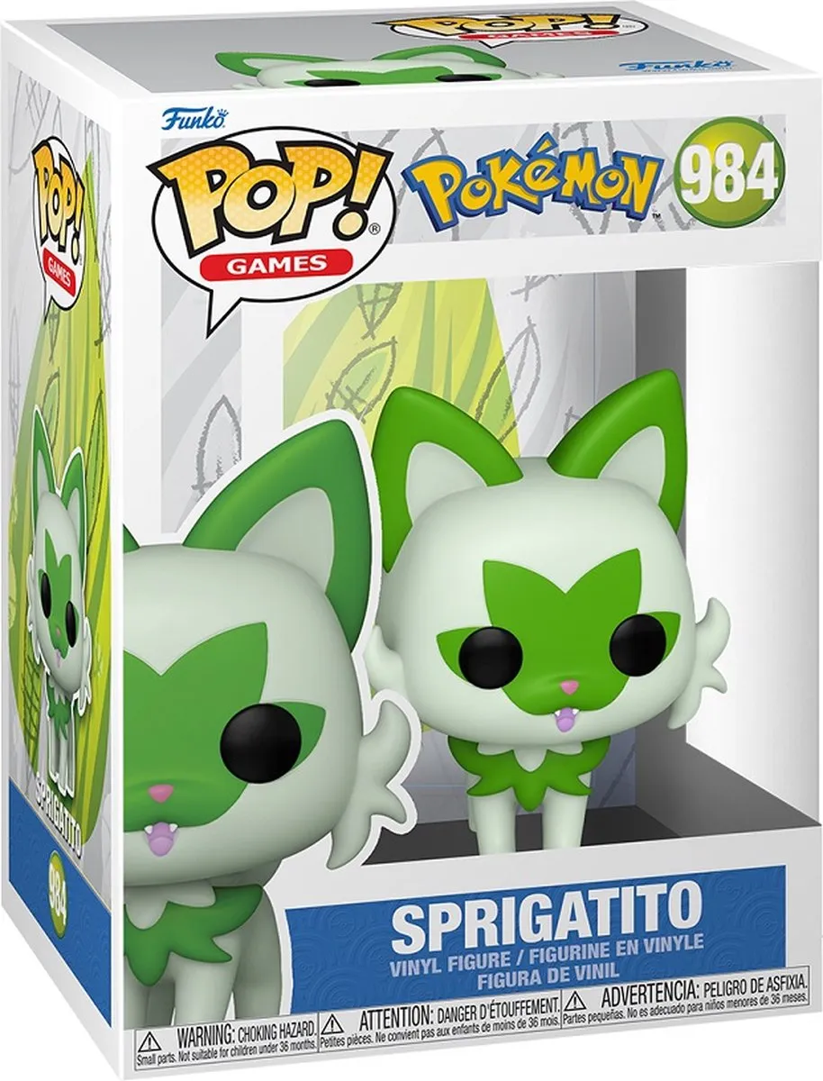 Funko Pop Games Pokémon Sprigatito #984