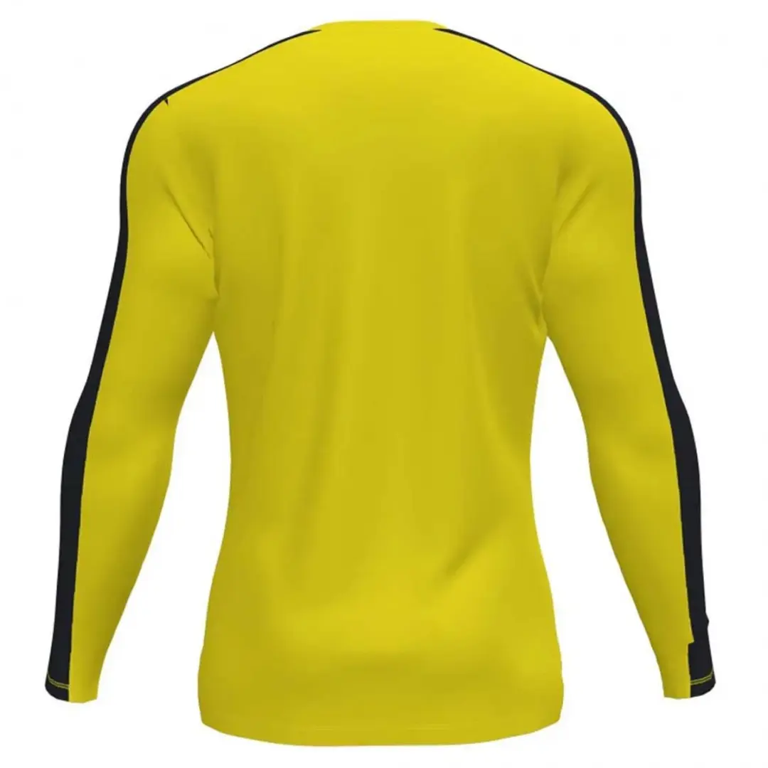Joma Academy III Voetbalshirt Lange Mouw Heren - Geel/Zwart M