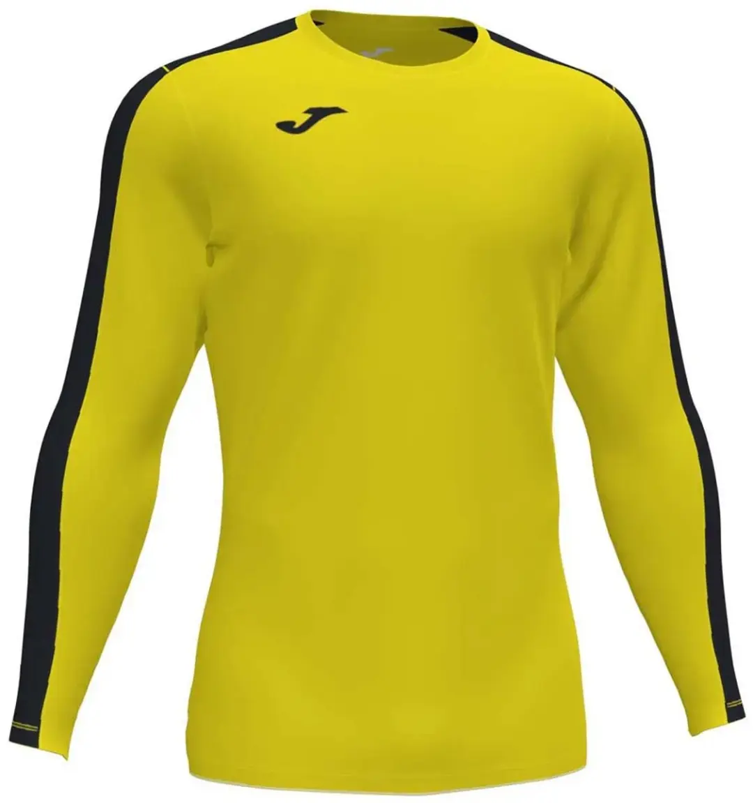 Joma Academy III Voetbalshirt Lange Mouw Heren - Geel/Zwart M