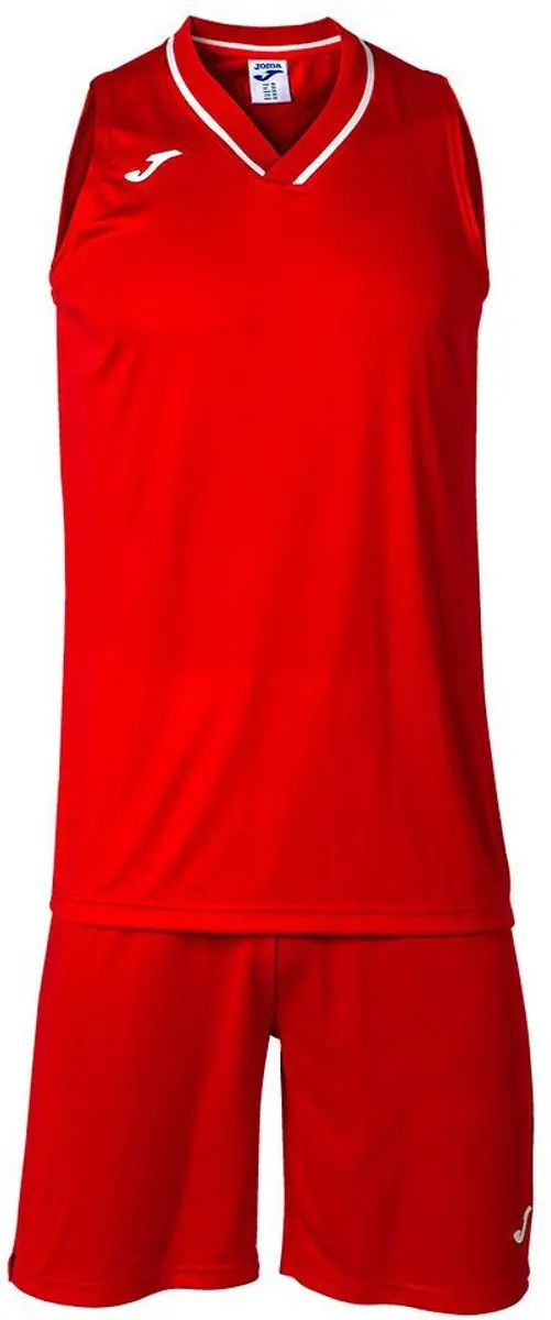 Joma Atlanta Set Zonder Mouwen Rood 9-10 Years Kinderen