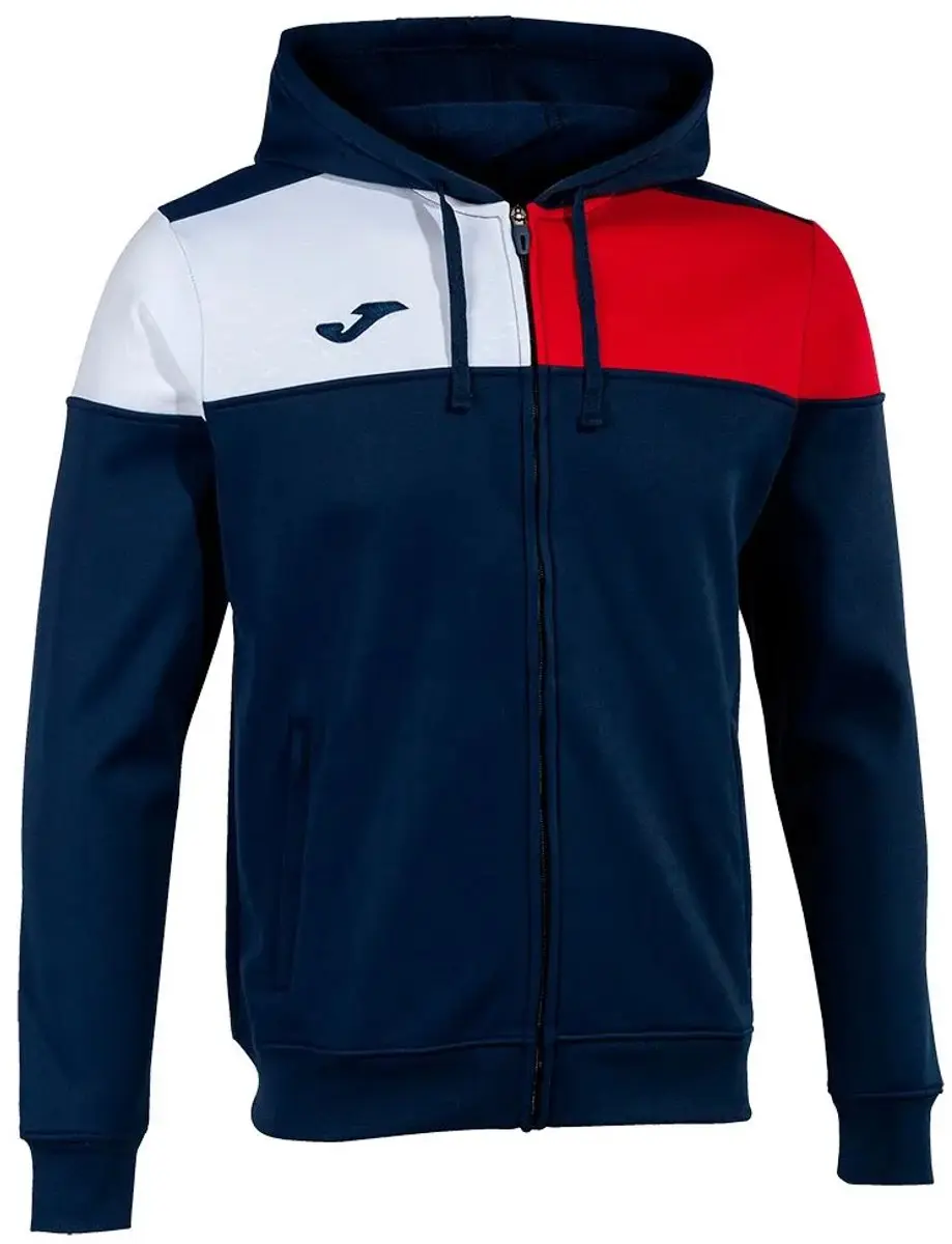 Joma Crew V Sweatshirt - 128 - Navy/Red/White