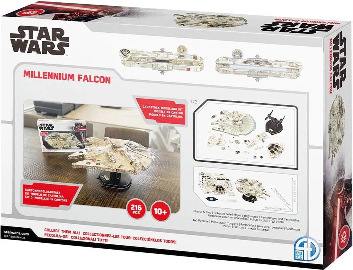 Revell 00323 Star Wars Millennium Falcon Modelbouwpakket - 216 Onderdelen - Multi