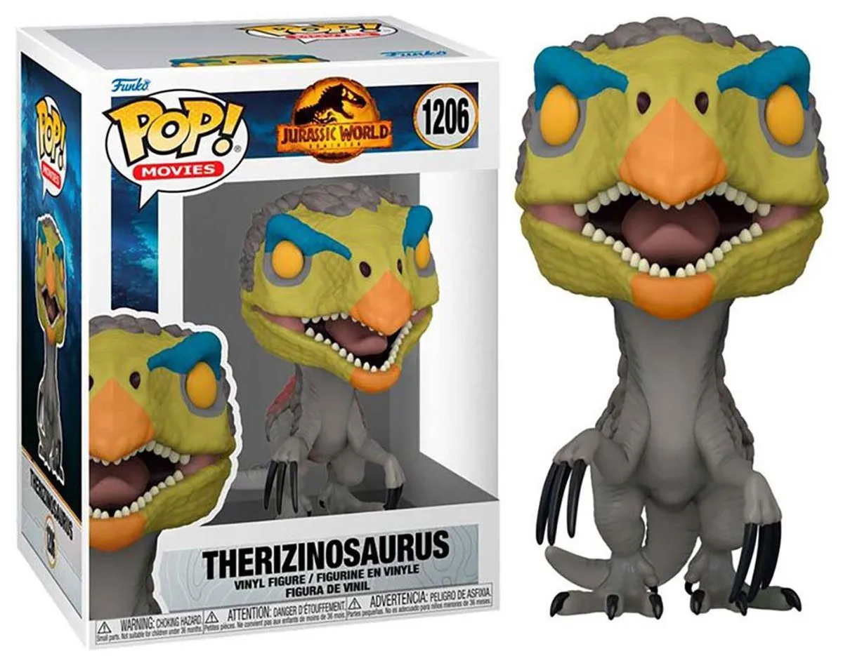 Funko Jurassic World POP! Therizinosaurus 55293 - 9cm - Multicolor