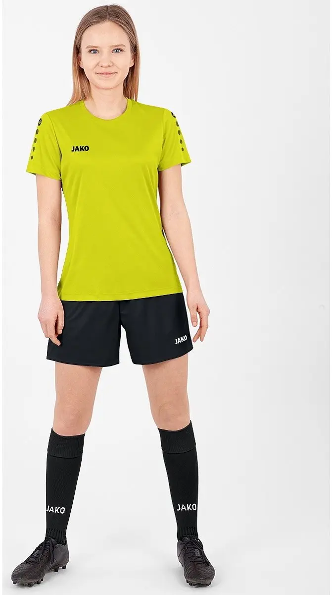 JAKO Team Shirt Dames - Lime - Maat 40