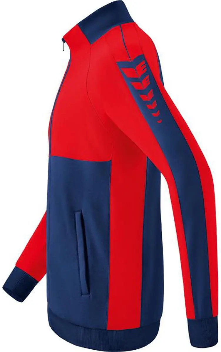 Erima Six Wings Worker Jack Kinderen 152 - Rood/New Navy