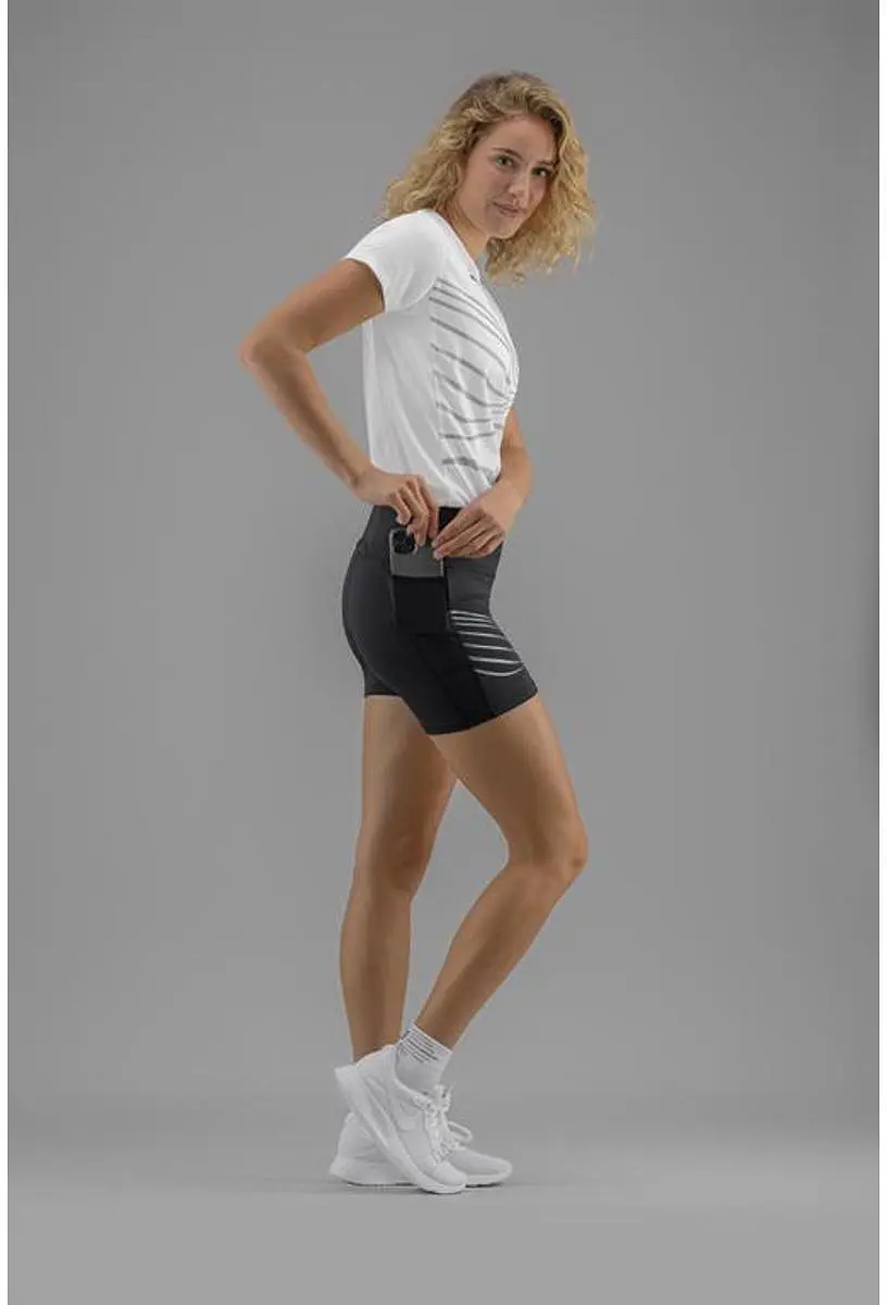 Erima Racing Short Tight Dames 38 - Trainingsbroek Zwart