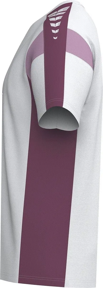 Erima Celebrate 125 T-Shirt Kinderen - 152 - Wit/Burgundy