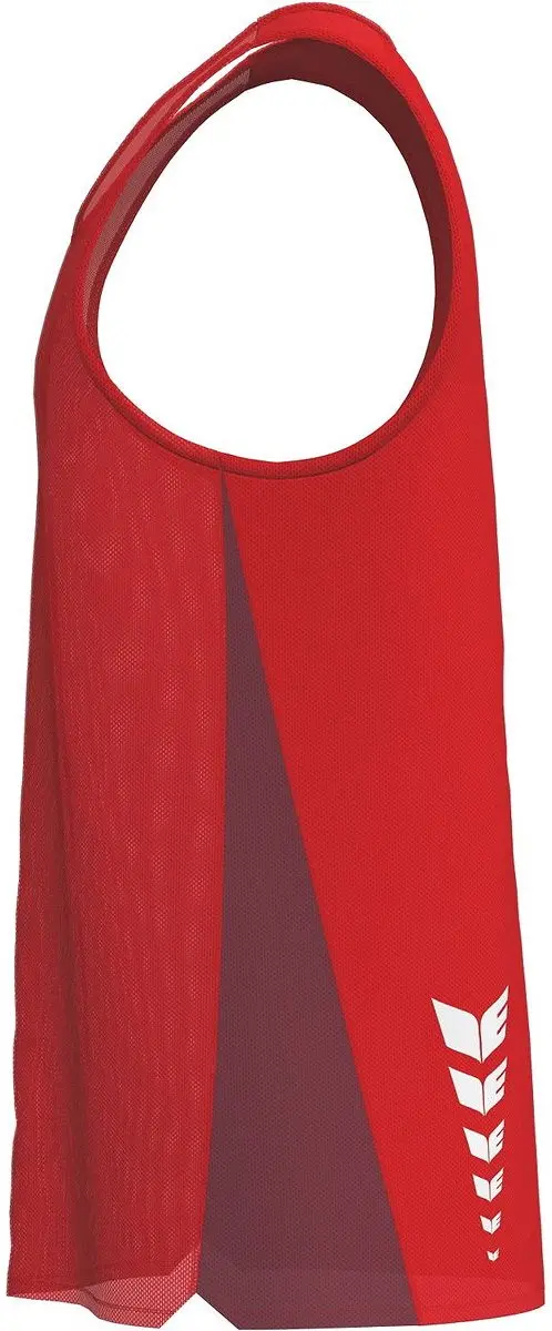 Erima T&F Wings Singlet Heren - Rood M