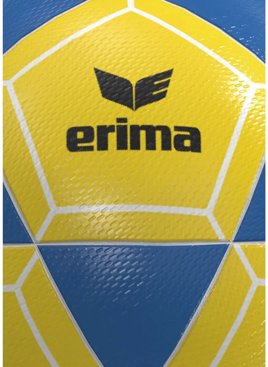 Erima Equal Pro Korfbal Maat 5 - Geel/Blauw/Wit - afbeelding 3 van 4