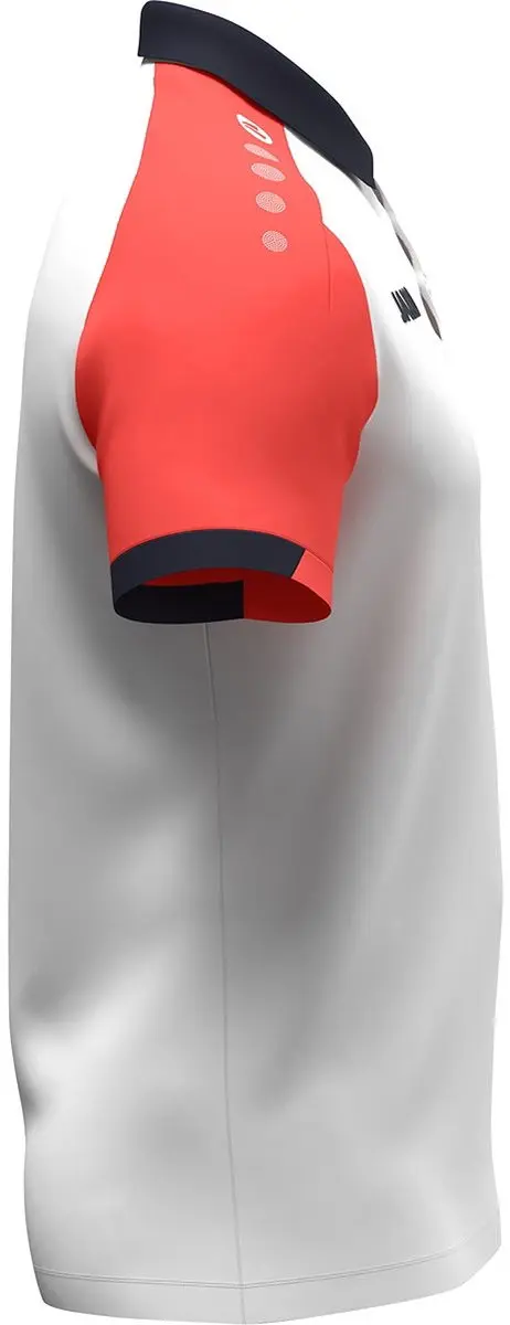 Jako Dynamic Polo Dames - Wit/Koraal/Marine S