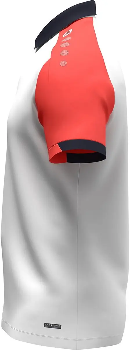Jako Dynamic Polo Dames - Wit/Koraal/Marine S
