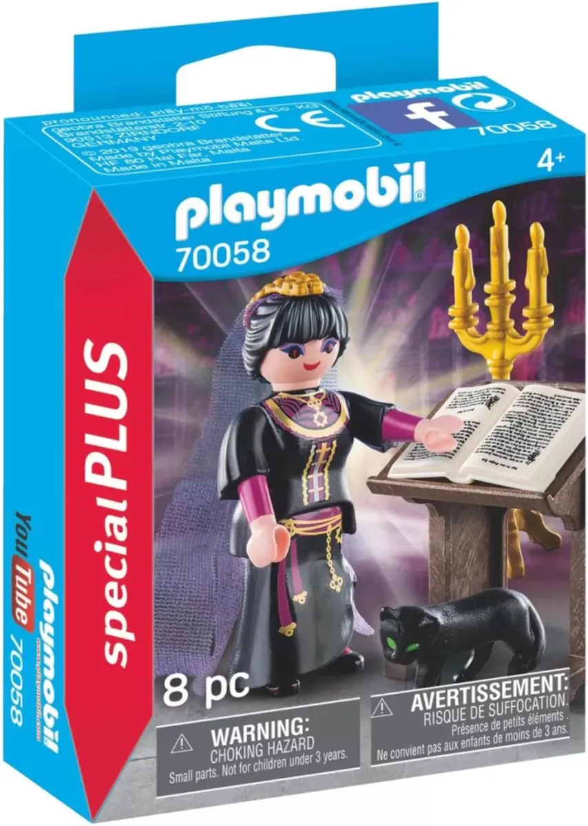 Playmobil Heks met Toverboek 70058 - Multicolor