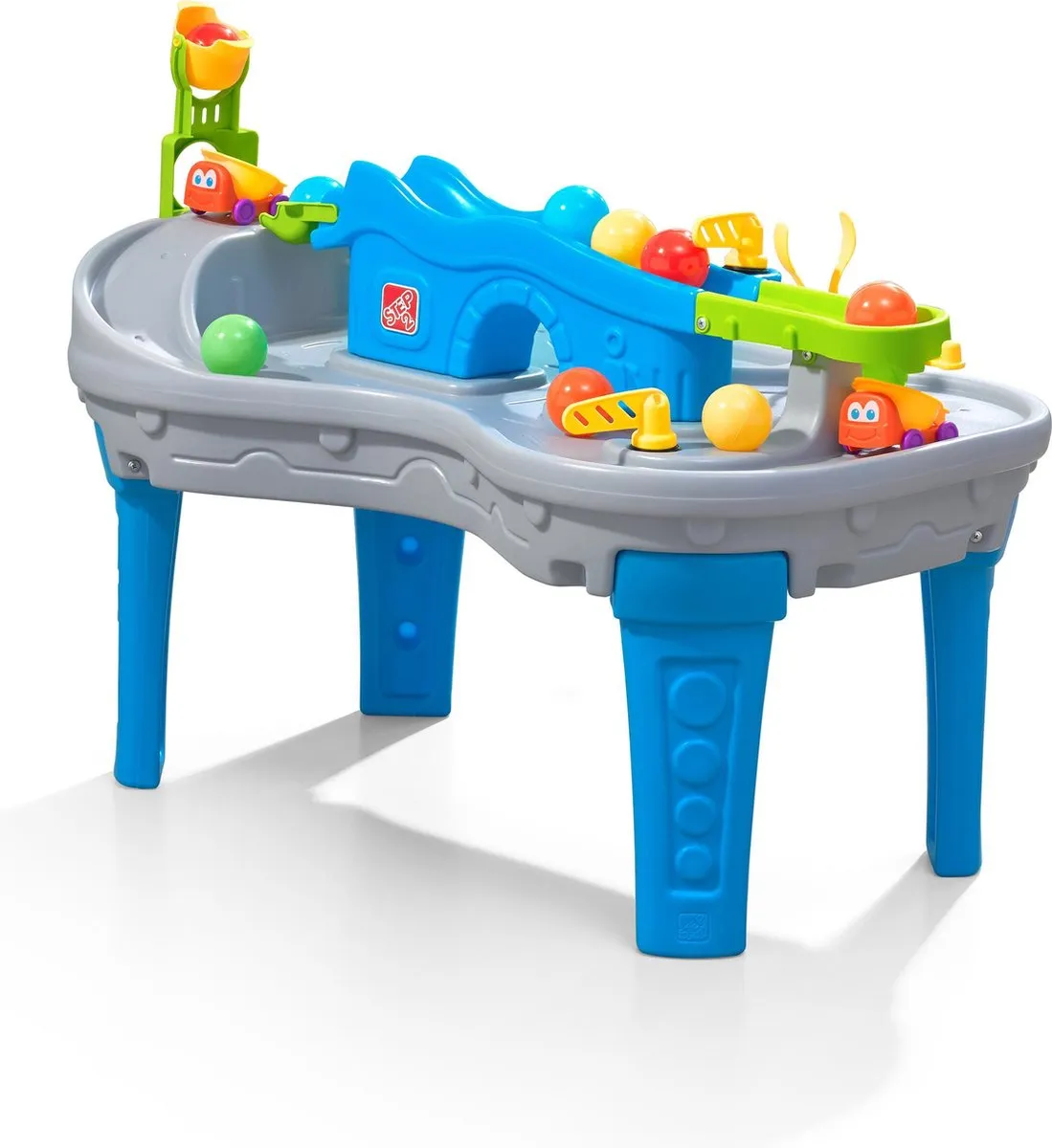 Step2 Ball Buddies Truckin’ & Rollin’ Speeltafel 495500 - Grijs/Blauw