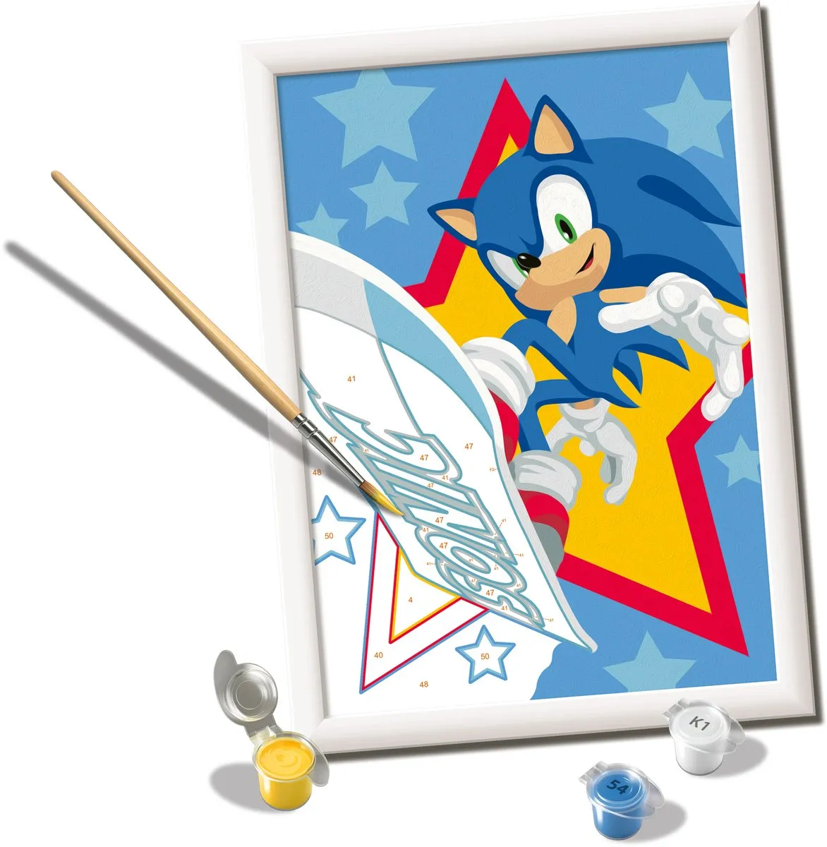 Ravensburger CreArt Speedy Sonic Schilderset - Meerkleurig