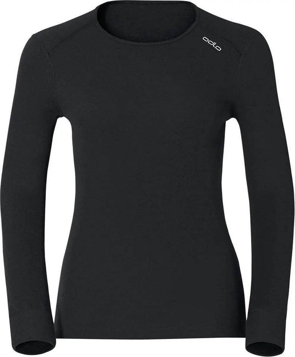 Odlo Thermoshirt 152021 Dames Lange Mouw Zwart Maat Xxl