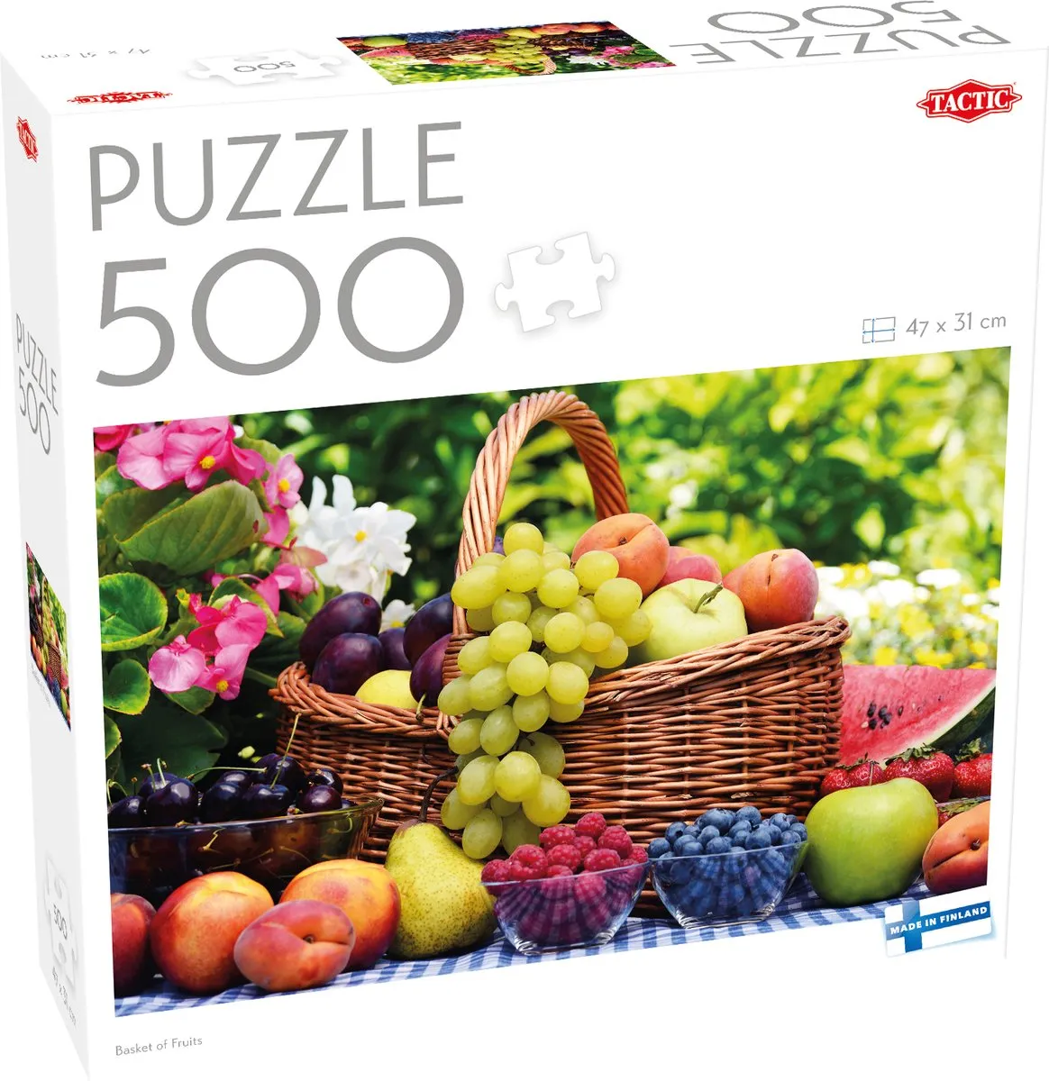 Tactic Basket of Fruits Puzzle 500 Stuks