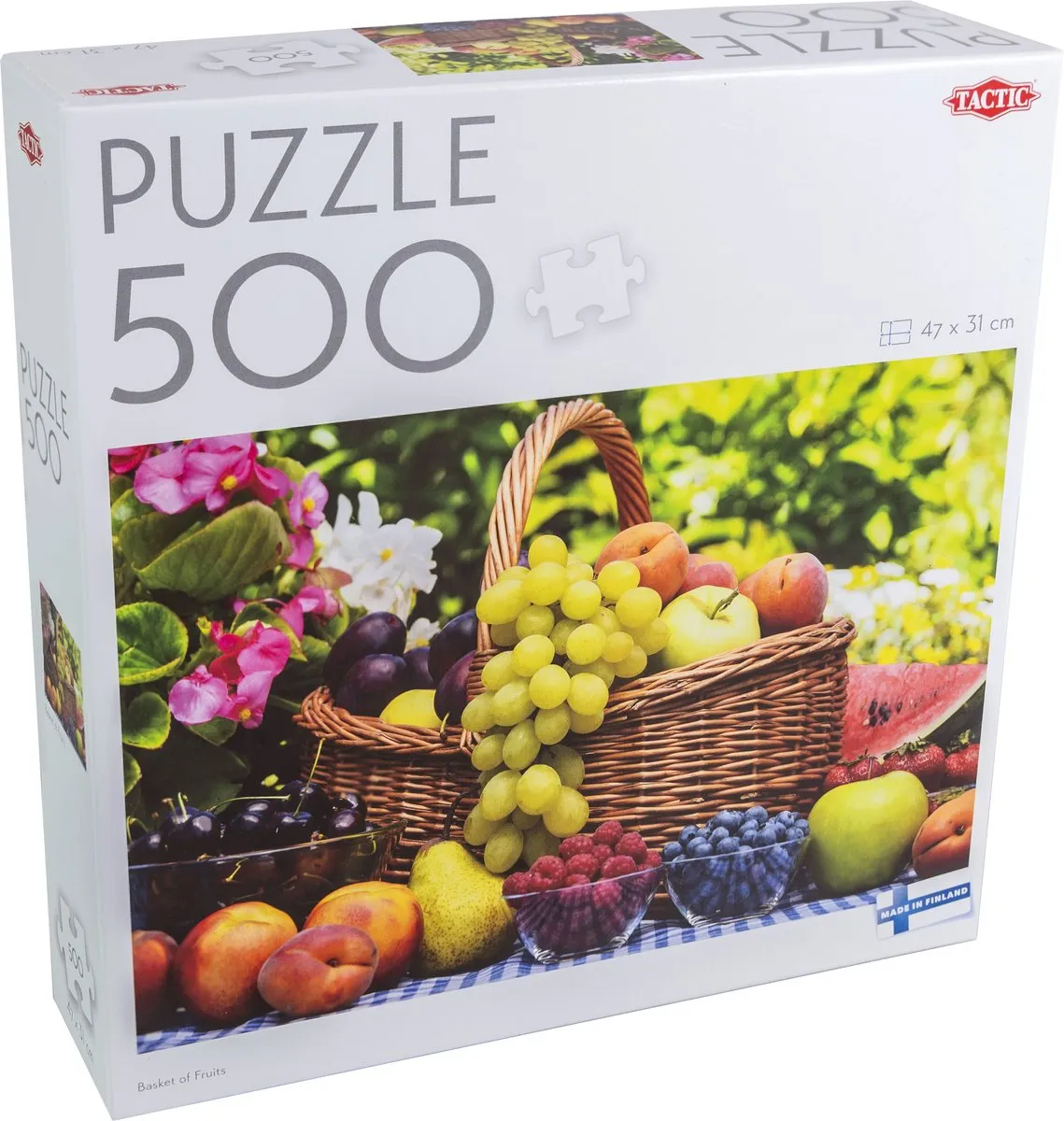 Tactic Basket of Fruits Puzzle 500 Stuks - Meerkleurig