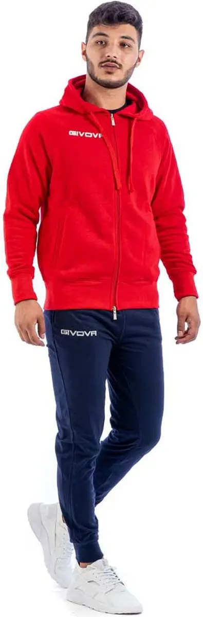Givova King Trainingspak - Rood/Blauw XL - afbeelding 3 van 5