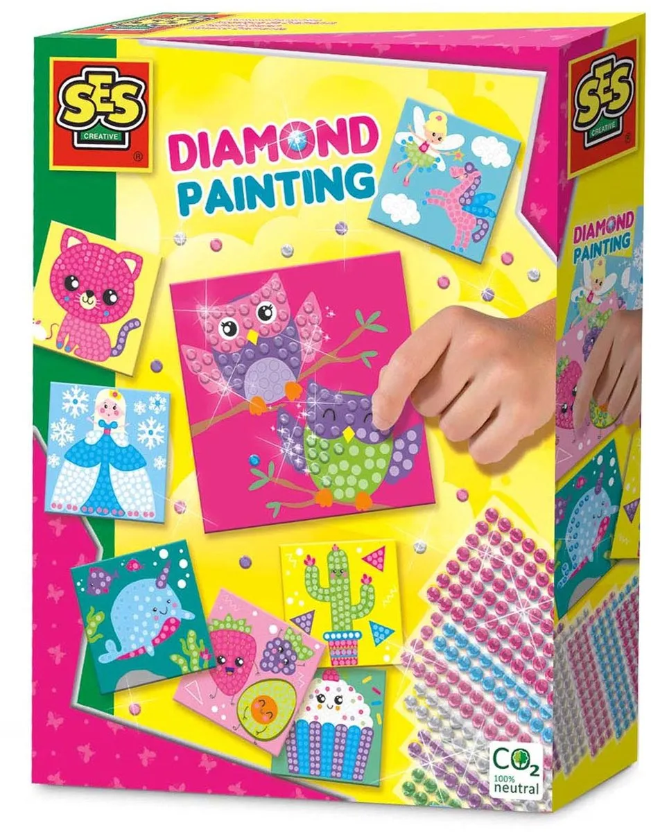 SES Creative Hobby Pink Diamond Painting