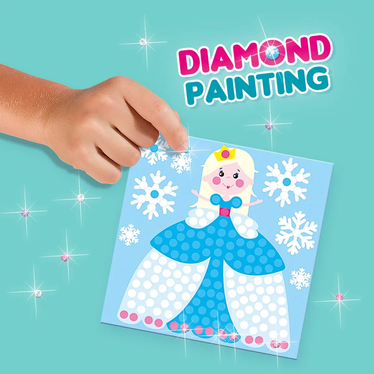 SES Creative Hobby Pink Diamond Painting - 1080 Stickers Original