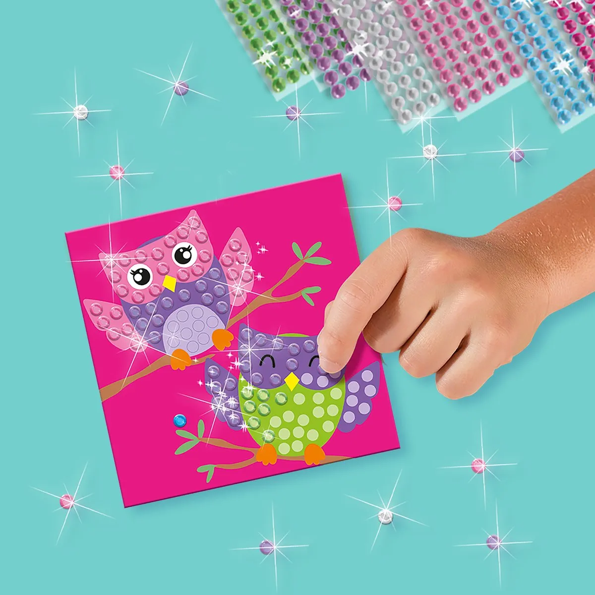 SES Creative Hobby Pink Diamond Painting - 1080 Stickers Original