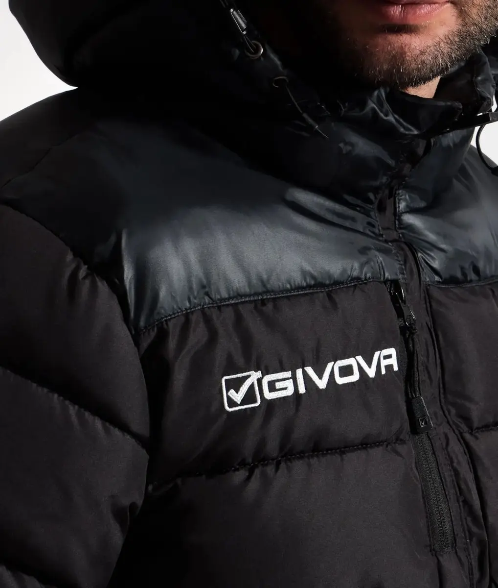 Givova Panchina Jas - Zwart S - afbeelding 2 van 6