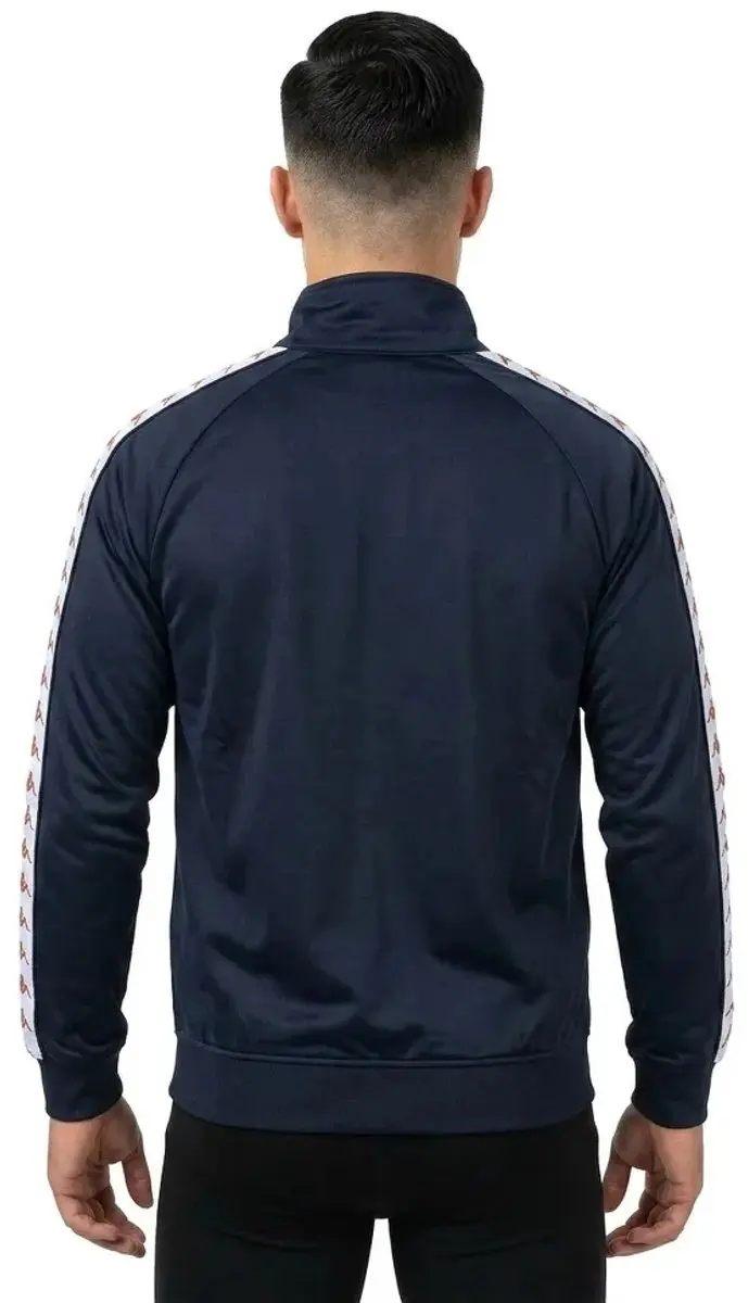 Kappa Anniston Slim Jas - Blauw - Maat L