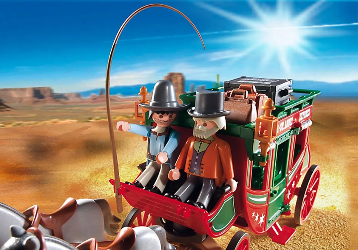 Playmobil Postkoets 4399 - Wit