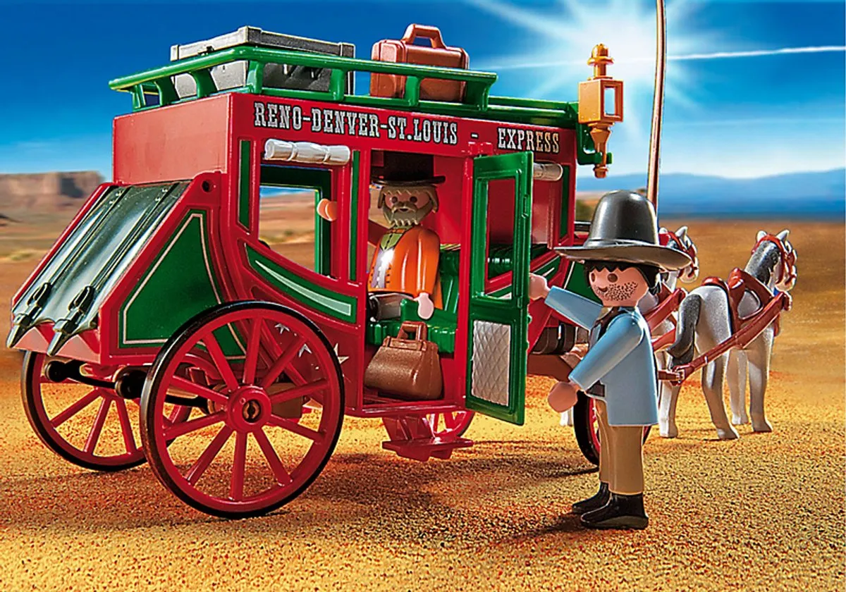 Playmobil Postkoets 4399 - Wit