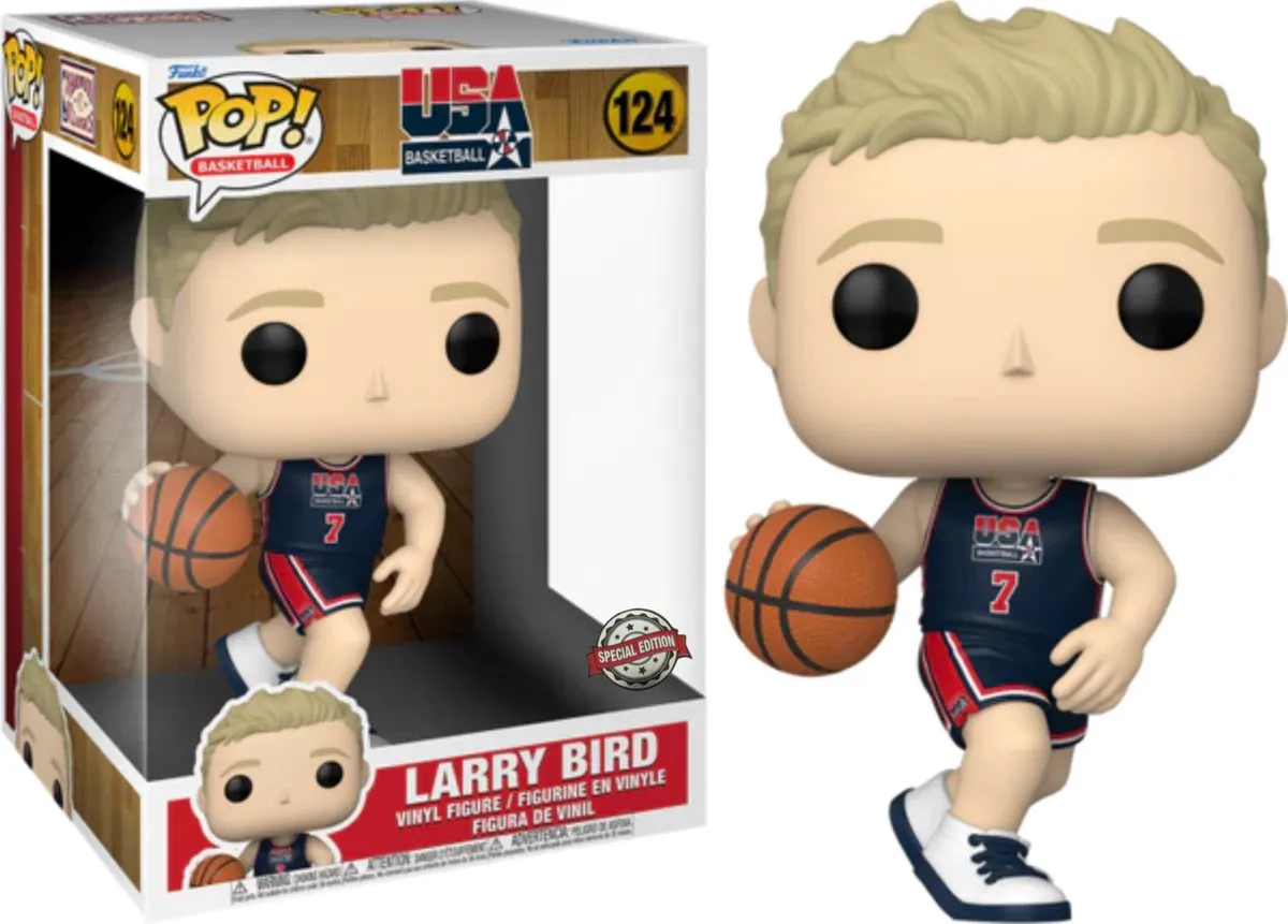 Funko NBA Larry Bird Super Sized Jumbo POP! 25cm - Multicolours