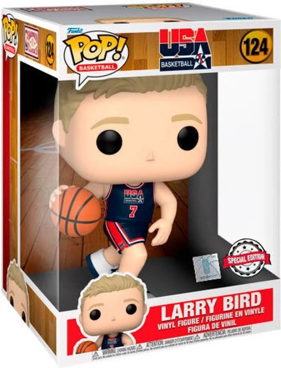 Funko NBA Larry Bird Super Sized Jumbo POP! 25cm - Multicolours