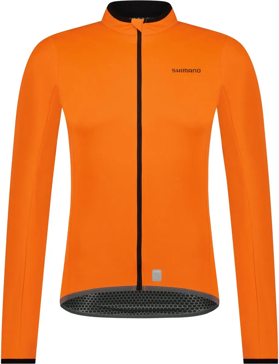 SHIMANO WINDFLEX Fietsjack Oranje Heren-M
