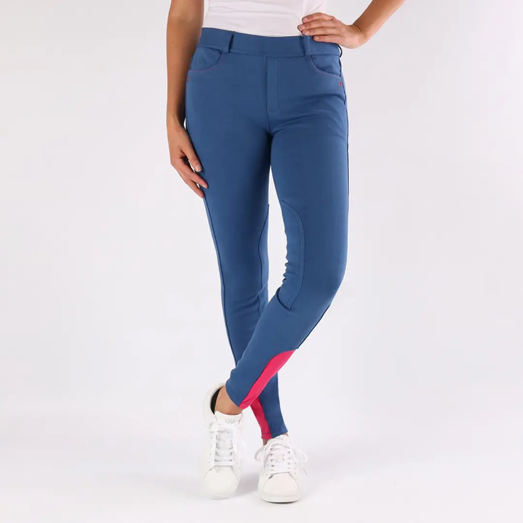 Epplejeck Sweetheart Kids Rijbroek Blauw - 116
