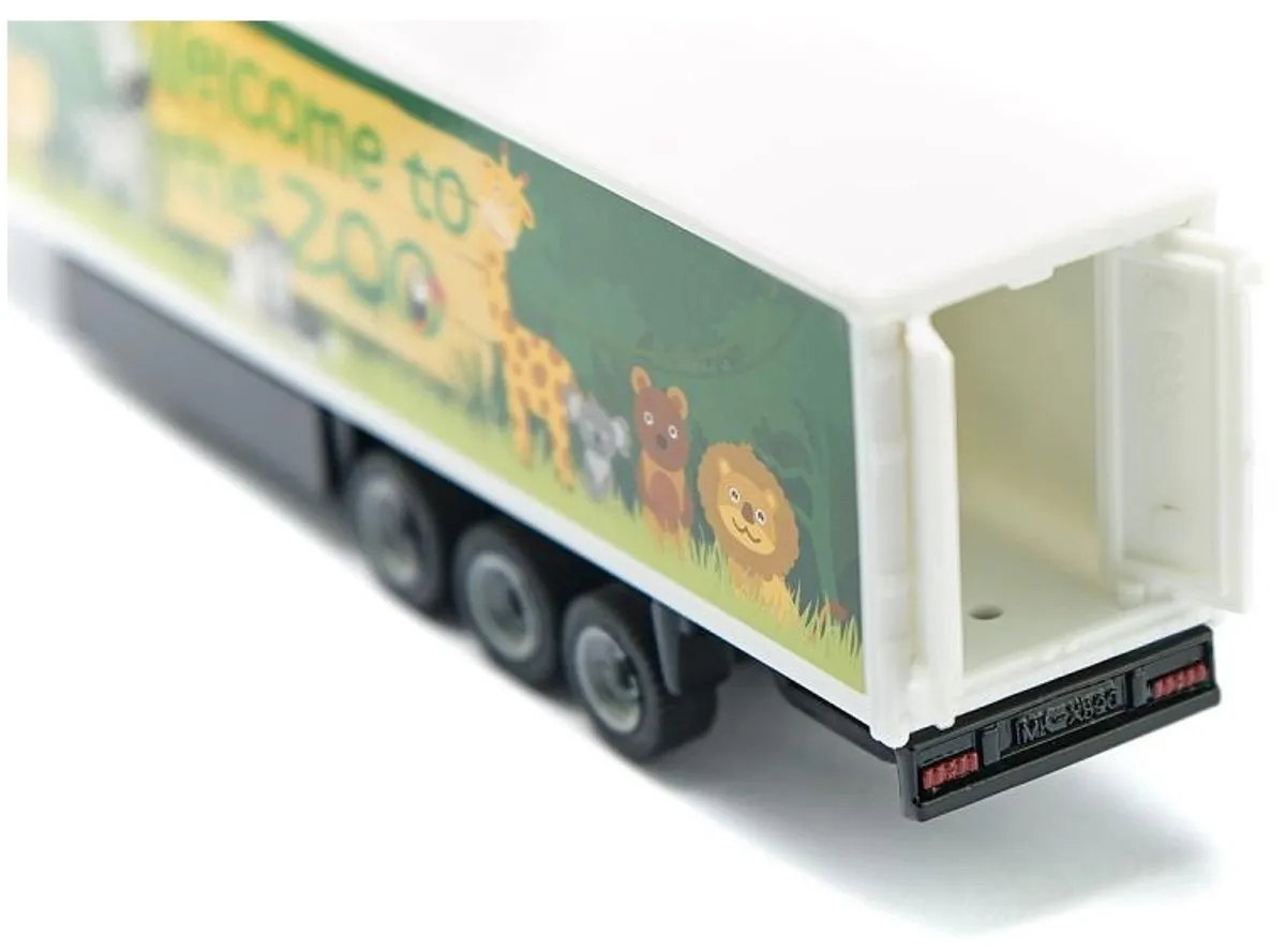 SIKU 1627 Vrachtwagen met trailer - Groen - afbeelding 6 van 6