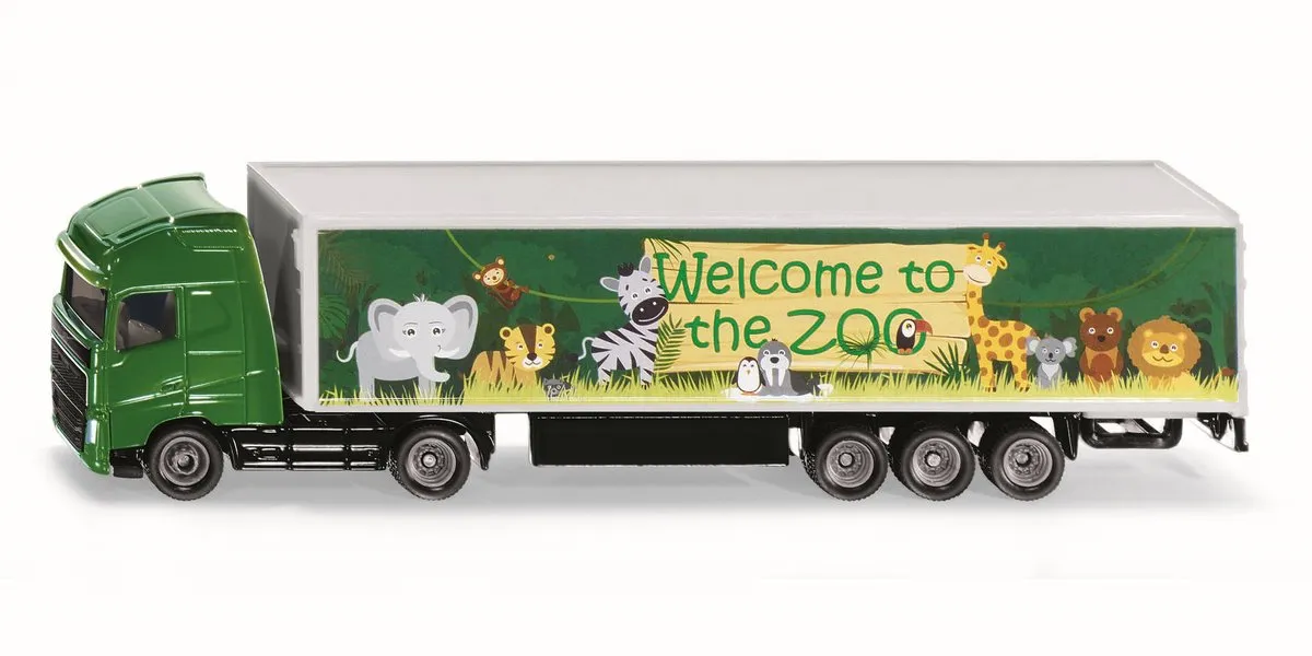 SIKU 1627 Vrachtwagen met trailer