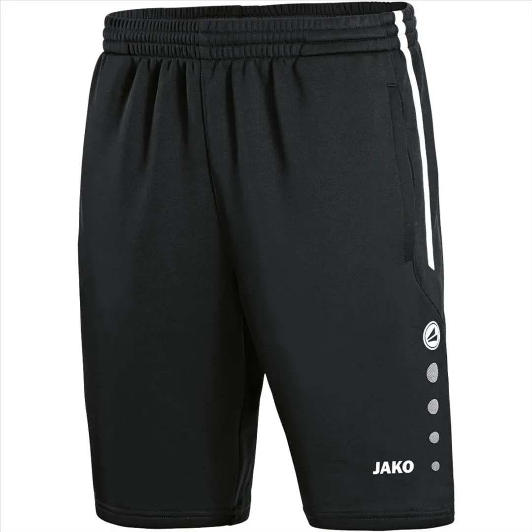 Jako Active Trainingsshort S - Zwart/Wit