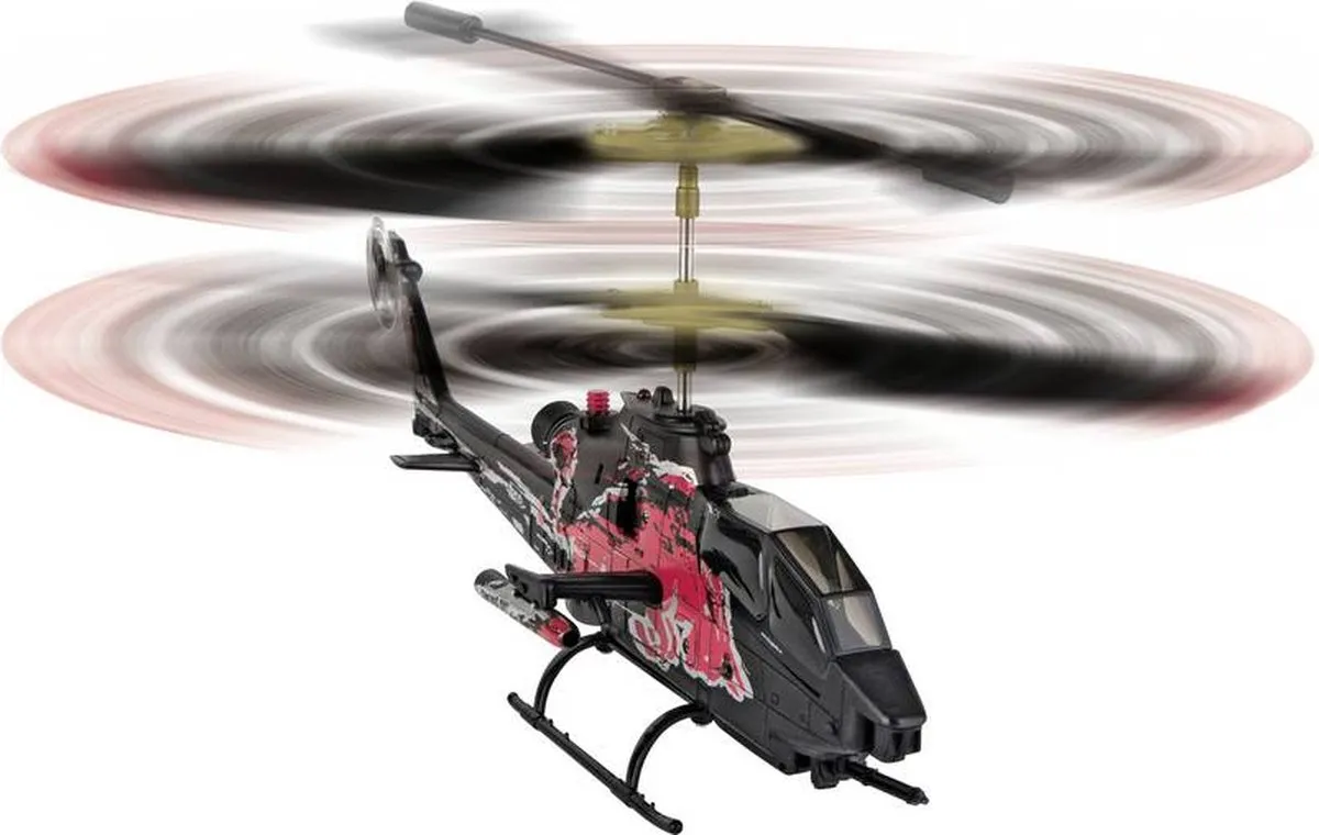Carrera RC Red Bull Cobra TAH-1F Helikopter 2,4GHz - Rood
