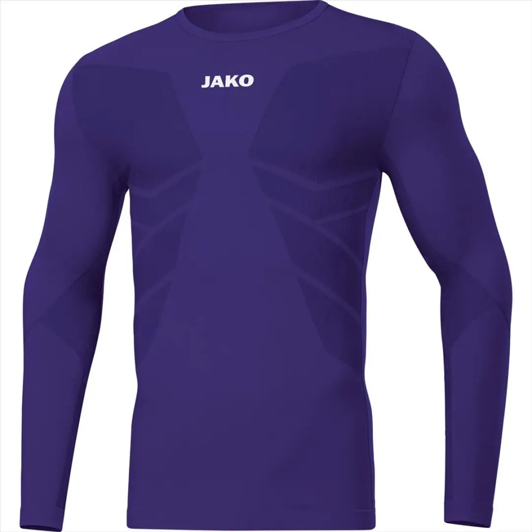 Jako Comfort 2.0 Longsleeve Heren - Paars S