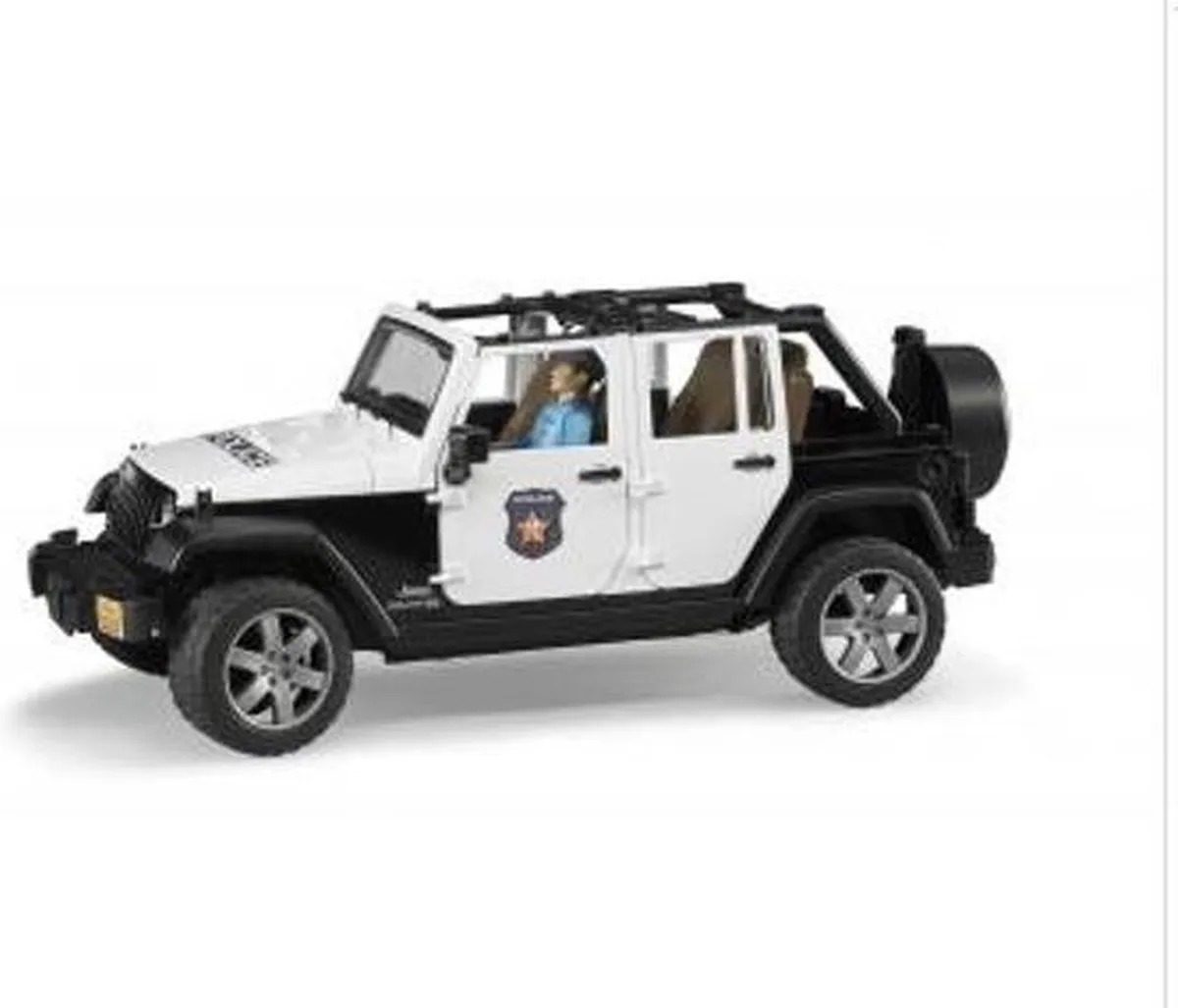 Bruder Jeep Wrangler Unlimited Rubicon Politieauto - Multikleur