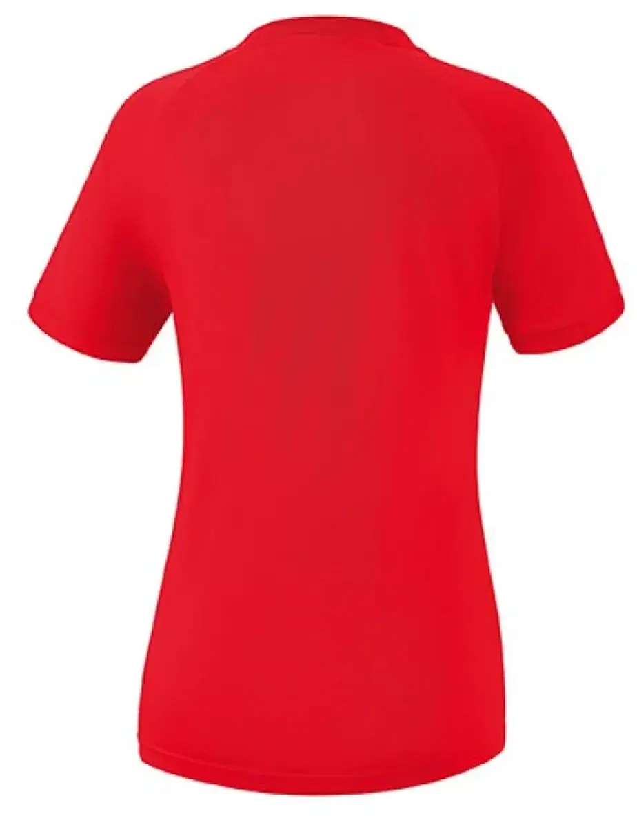 Erima Madrid Dames Shirt Korte Mouw - Rood