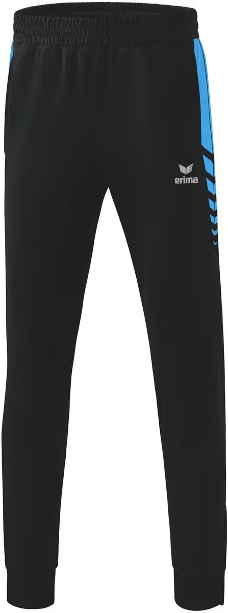 Erima Six Wings Worker Broek Heren L - Zwart/Curaçao