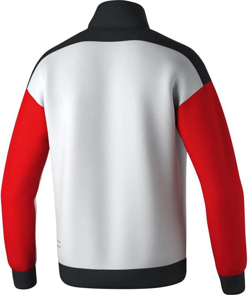 Erima Change Trainingsjack Heren XXL - Wit/Zwart/Rood
