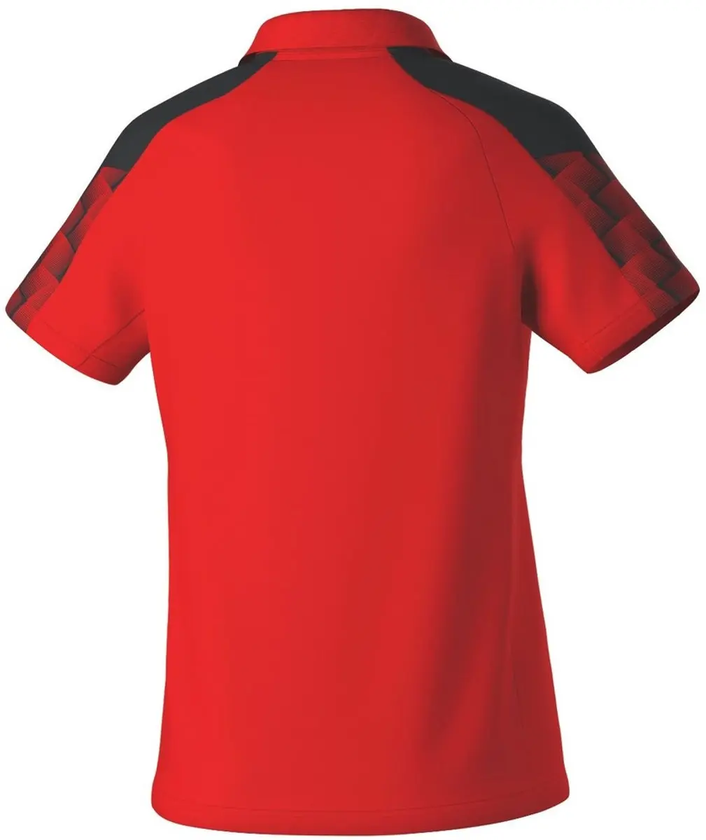 Erima Evo Star Polo Dames - Rood/Zwart 34