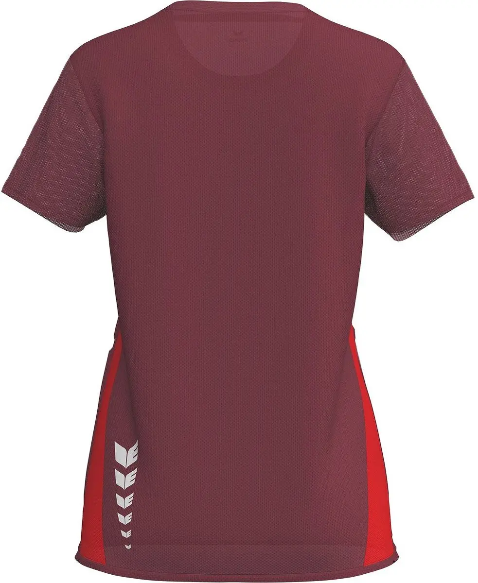 Erima T&F Wings Functioneel T-shirt Dames - Bordeaux - Maat 34