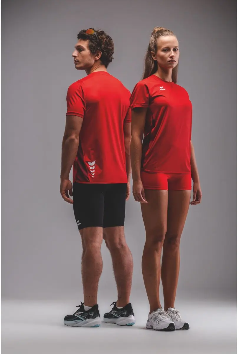 Erima T&F Wings Short Tight Heren M - Zwart