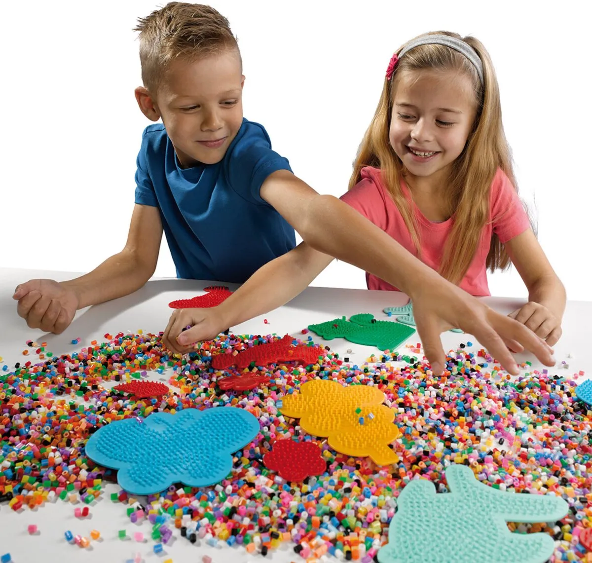 SES Creative Beedz Strijkkralen Grondplaten 3 Stuks - Hexagon