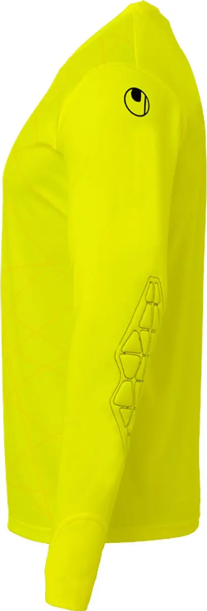 Uhlsport Prediction Keepershirt Heren - Fluogeel/Zwart - L