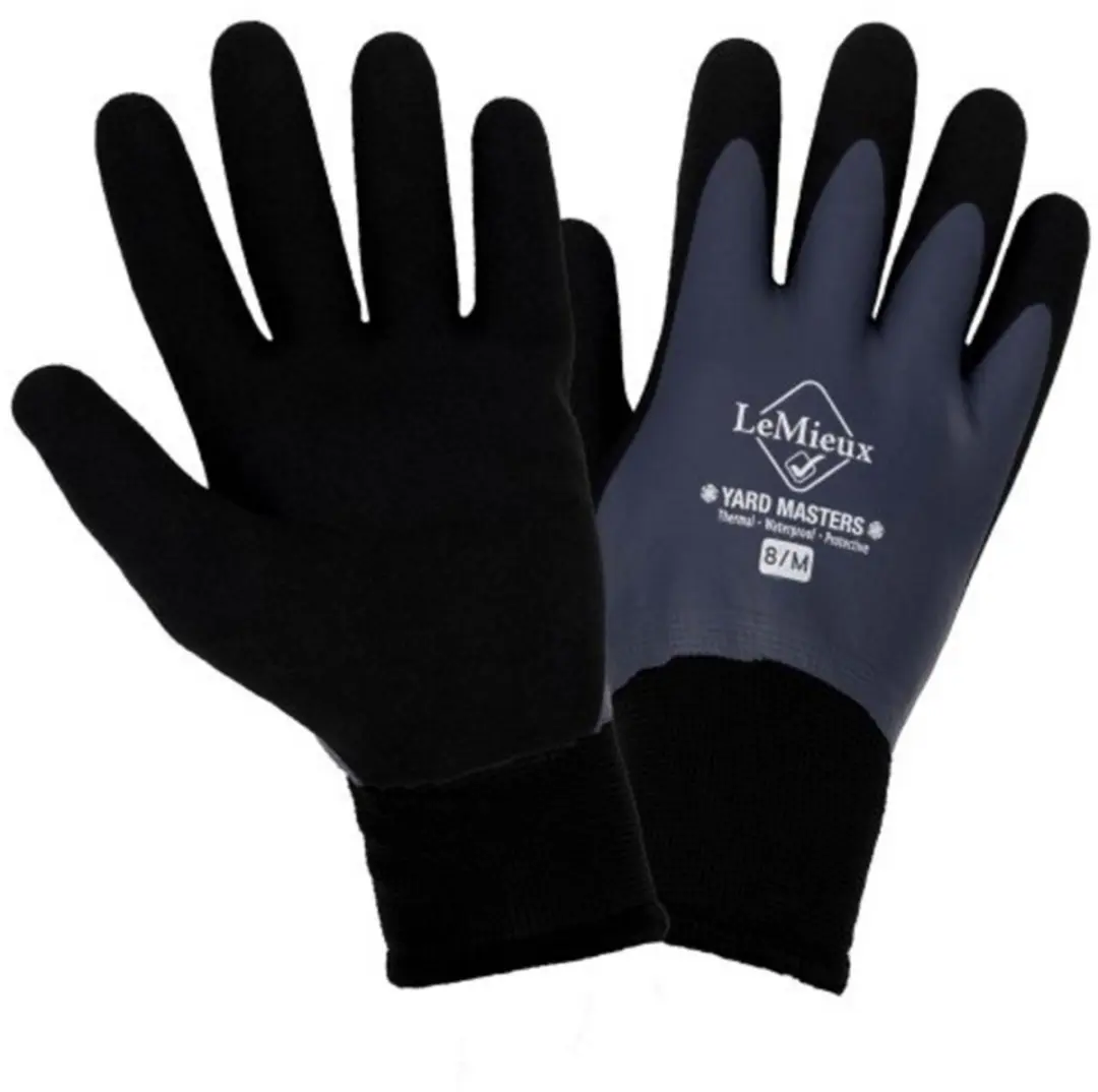 Lemieux Yardmaster Winter Werk Handschoenen - S - Donkerblauw - afbeelding 6 van 6